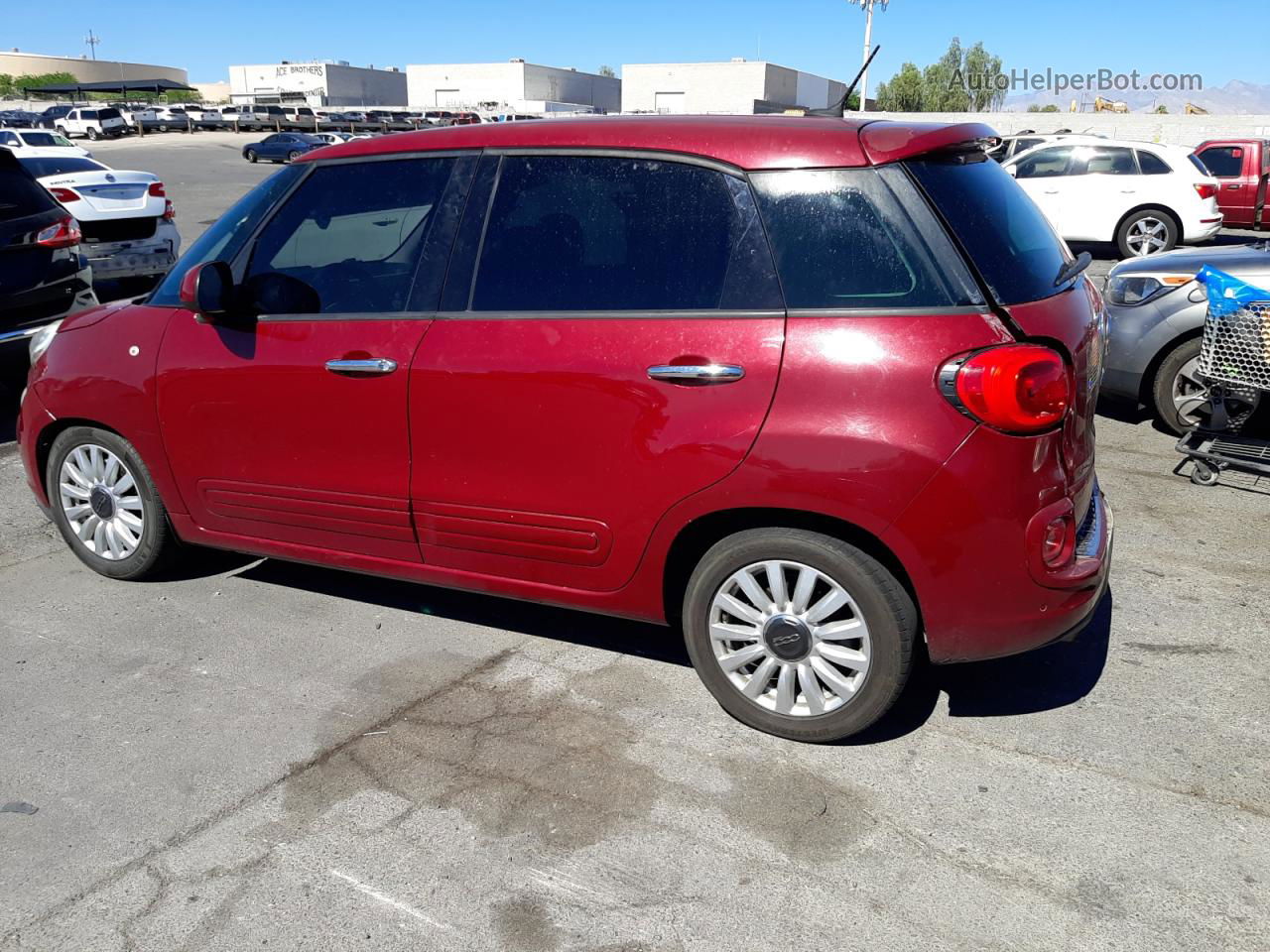 2014 Fiat 500l Easy Красный vin: ZFBCFABH8EZ020961