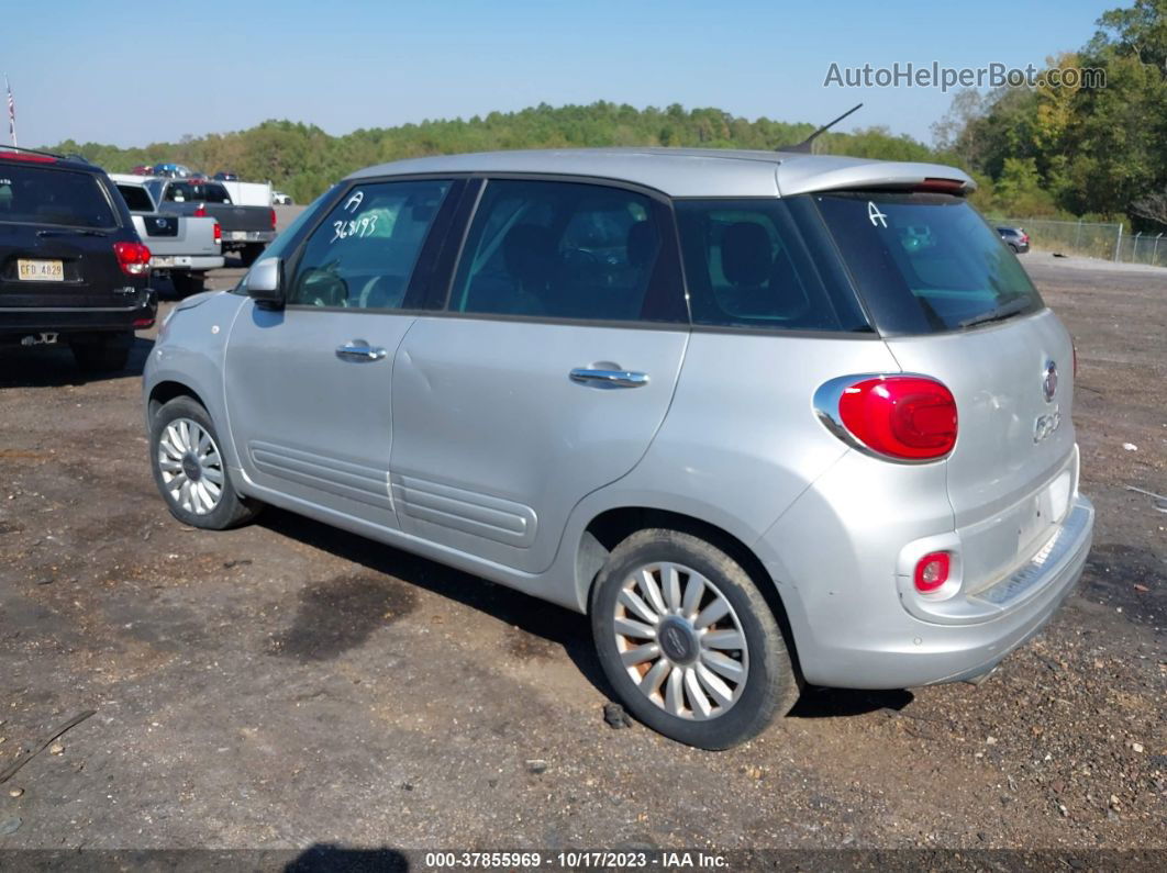 2014 Fiat 500l Easy Серебряный vin: ZFBCFABH8EZ024752