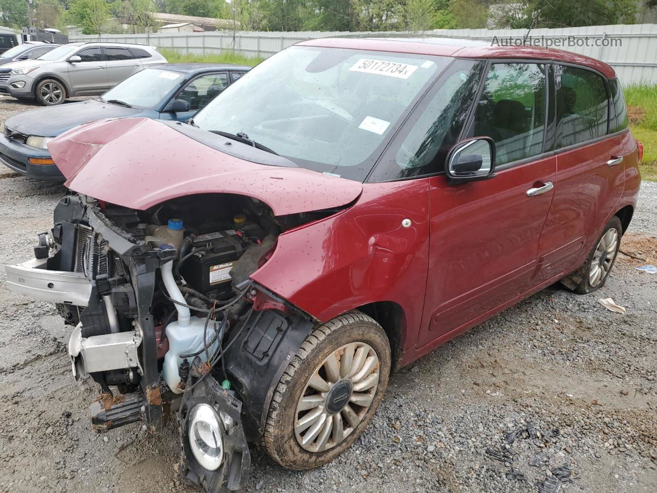 2014 Fiat 500l Easy Red vin: ZFBCFABH8EZ026985