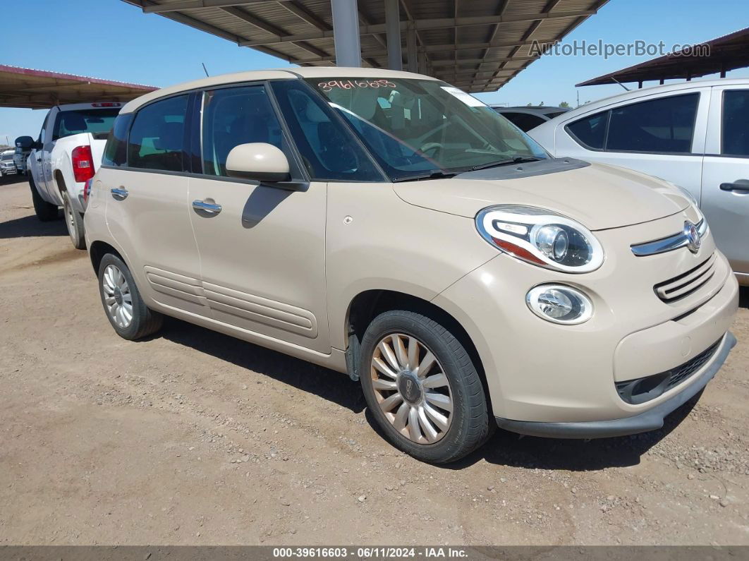 2014 Fiat 500l Easy Желто-коричневый vin: ZFBCFABH9EZ024436