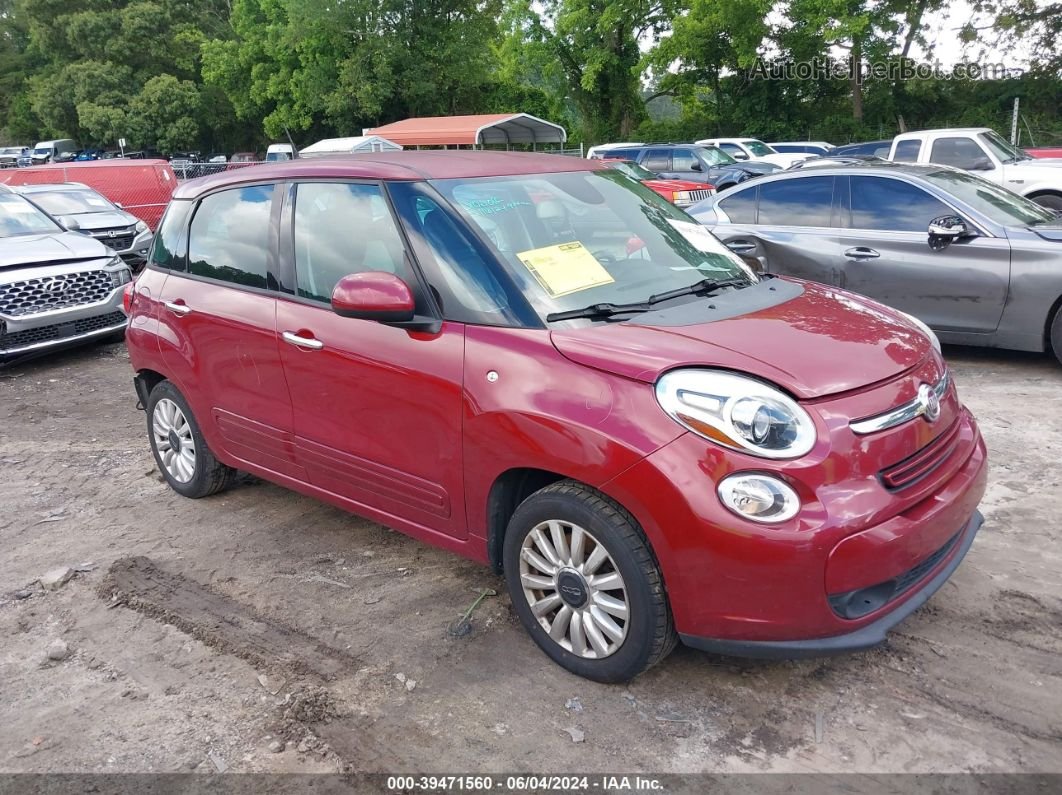 2014 Fiat 500l Easy Красный vin: ZFBCFABH9EZ027417