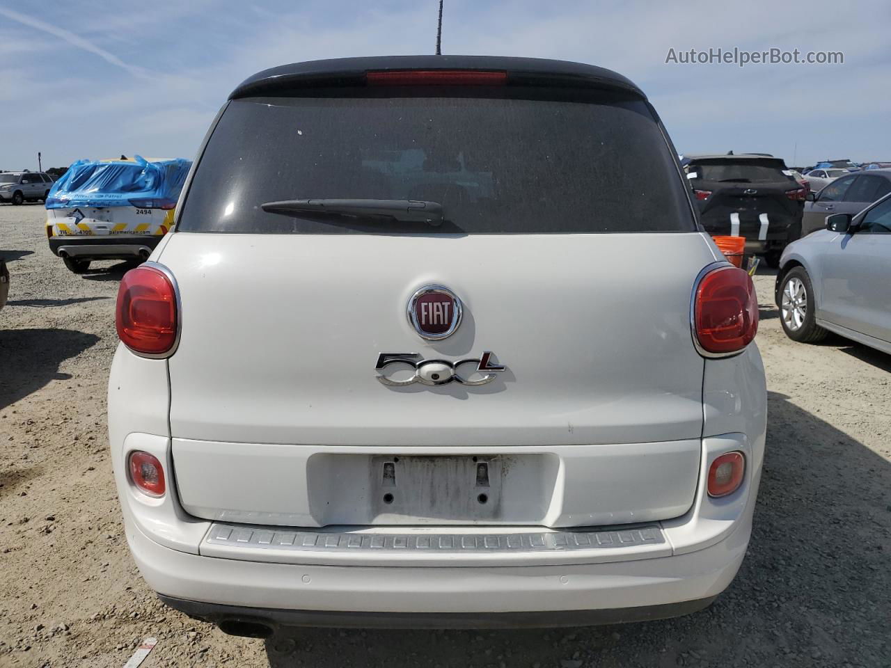 2014 Fiat 500l Easy White vin: ZFBCFABHXEZ001764