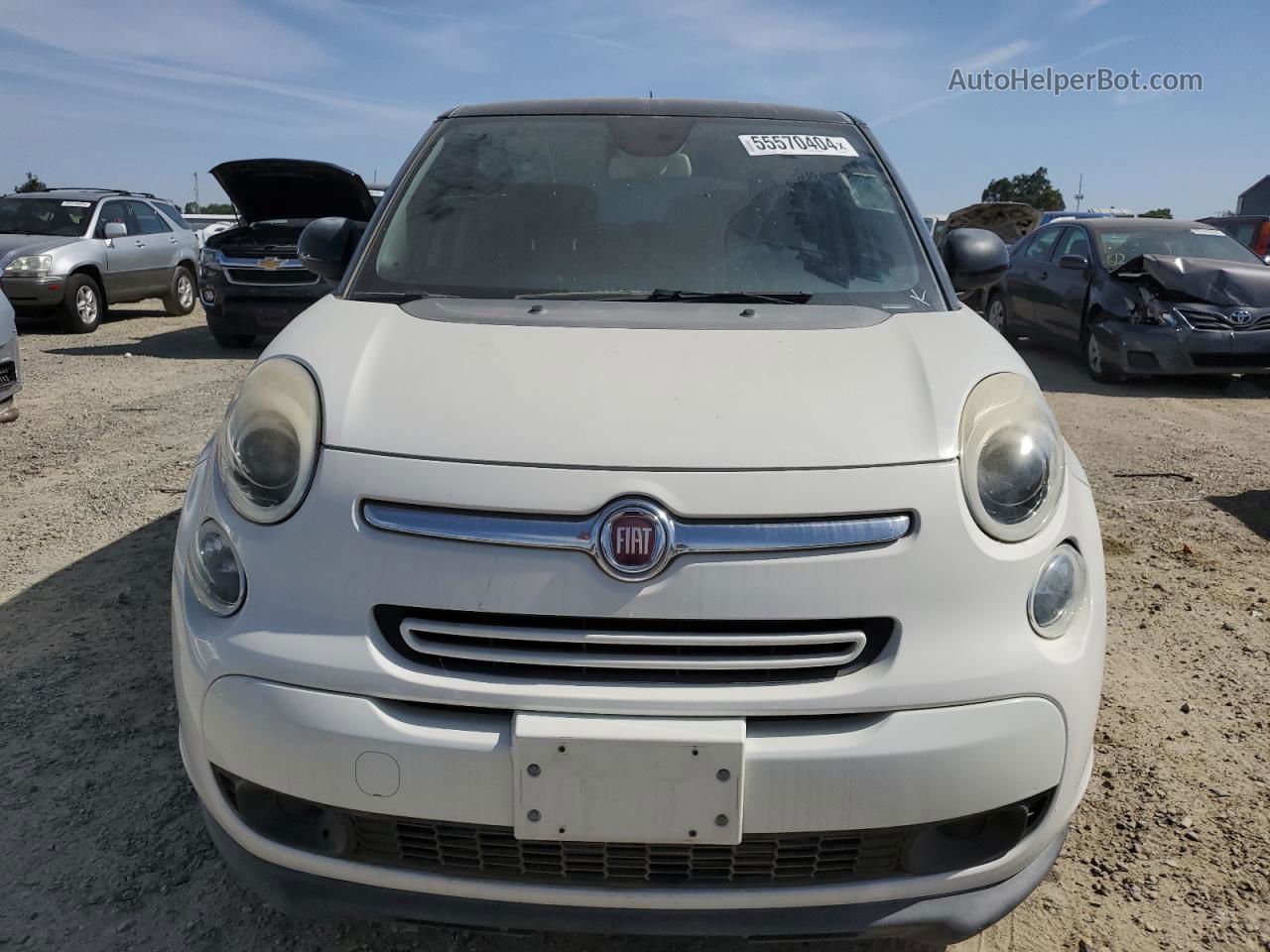 2014 Fiat 500l Easy Белый vin: ZFBCFABHXEZ001764