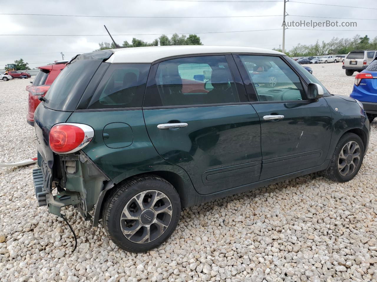 2014 Fiat 500l Easy Двухцветный vin: ZFBCFABHXEZ001893