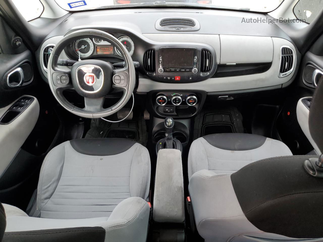 2014 Fiat 500l Easy Двухцветный vin: ZFBCFABHXEZ001893