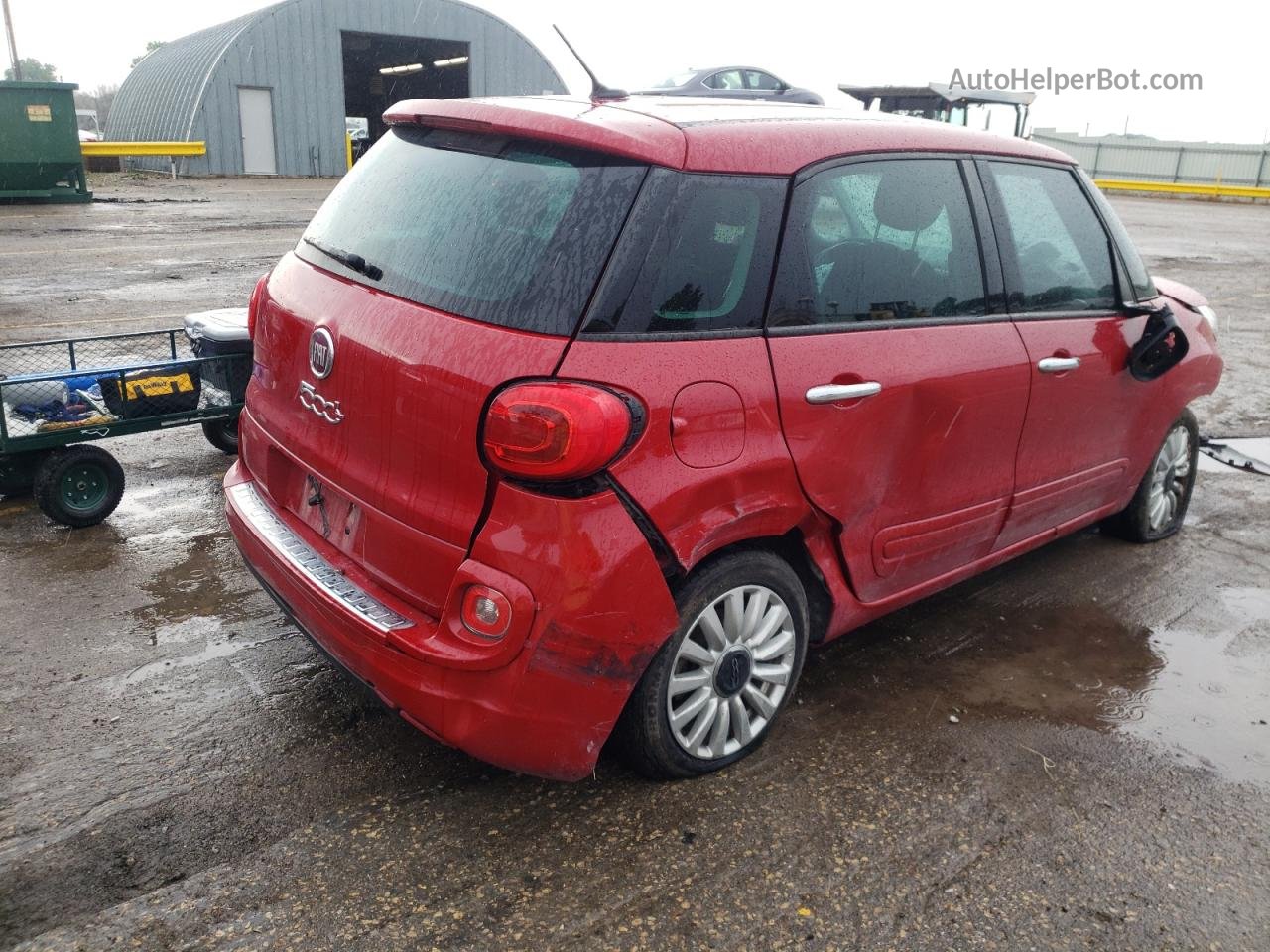 2014 Fiat 500l Easy Red vin: ZFBCFABHXEZ012229