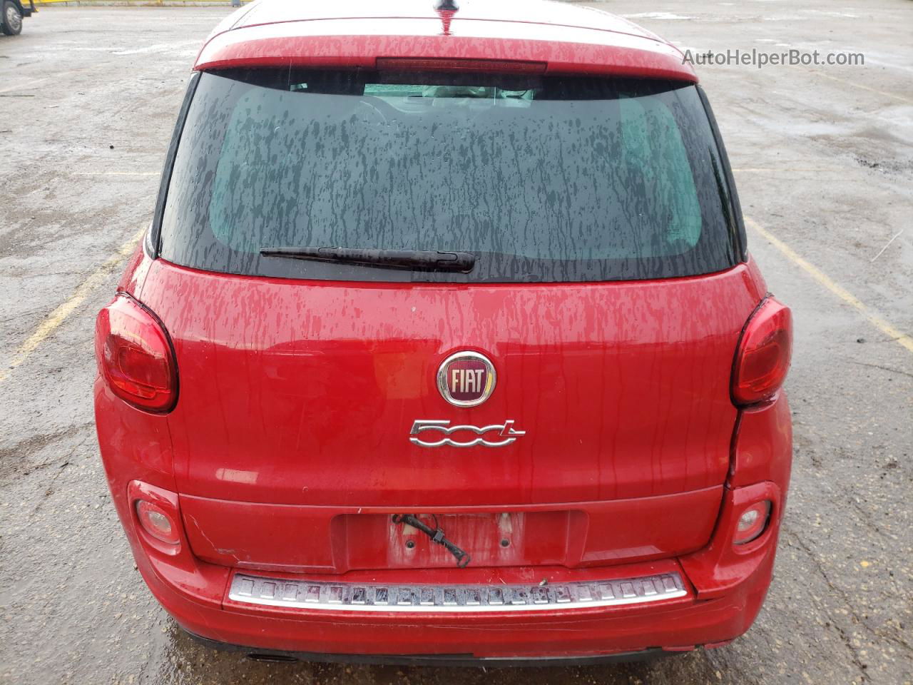 2014 Fiat 500l Easy Red vin: ZFBCFABHXEZ012229