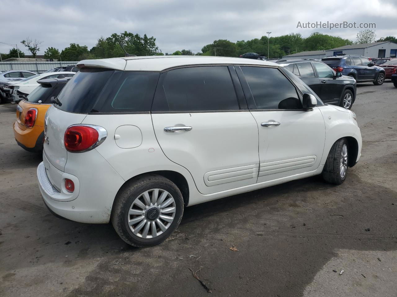 2014 Fiat 500l Easy White vin: ZFBCFABHXEZ012781