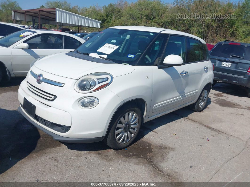 2014 Fiat 500l Easy White vin: ZFBCFABHXEZ024364