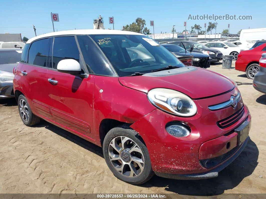 2014 Fiat 500l Easy Red vin: ZFBCFABHXEZ028284