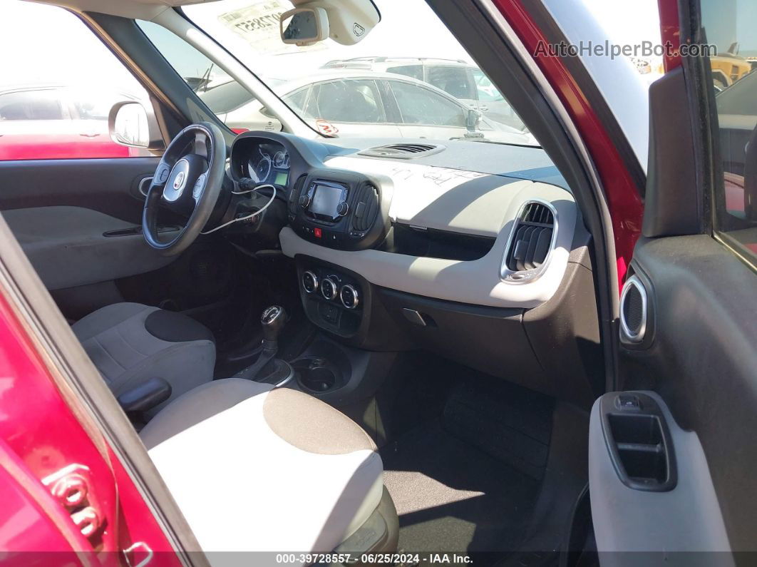 2014 Fiat 500l Easy Red vin: ZFBCFABHXEZ028284