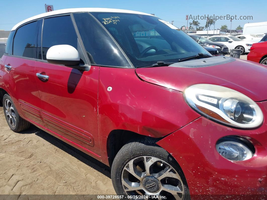 2014 Fiat 500l Easy Красный vin: ZFBCFABHXEZ028284