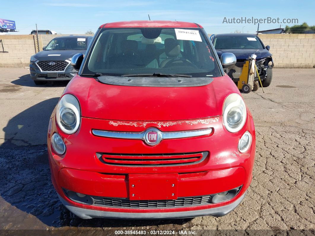 2014 Fiat 500l Lounge Red vin: ZFBCFACH1EZ012957