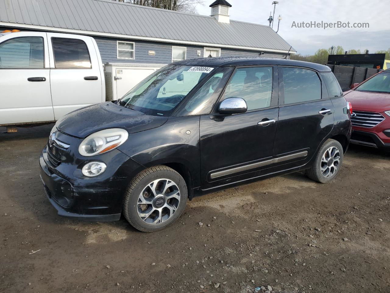 2014 Fiat 500l Lounge Black vin: ZFBCFACH1EZ016684