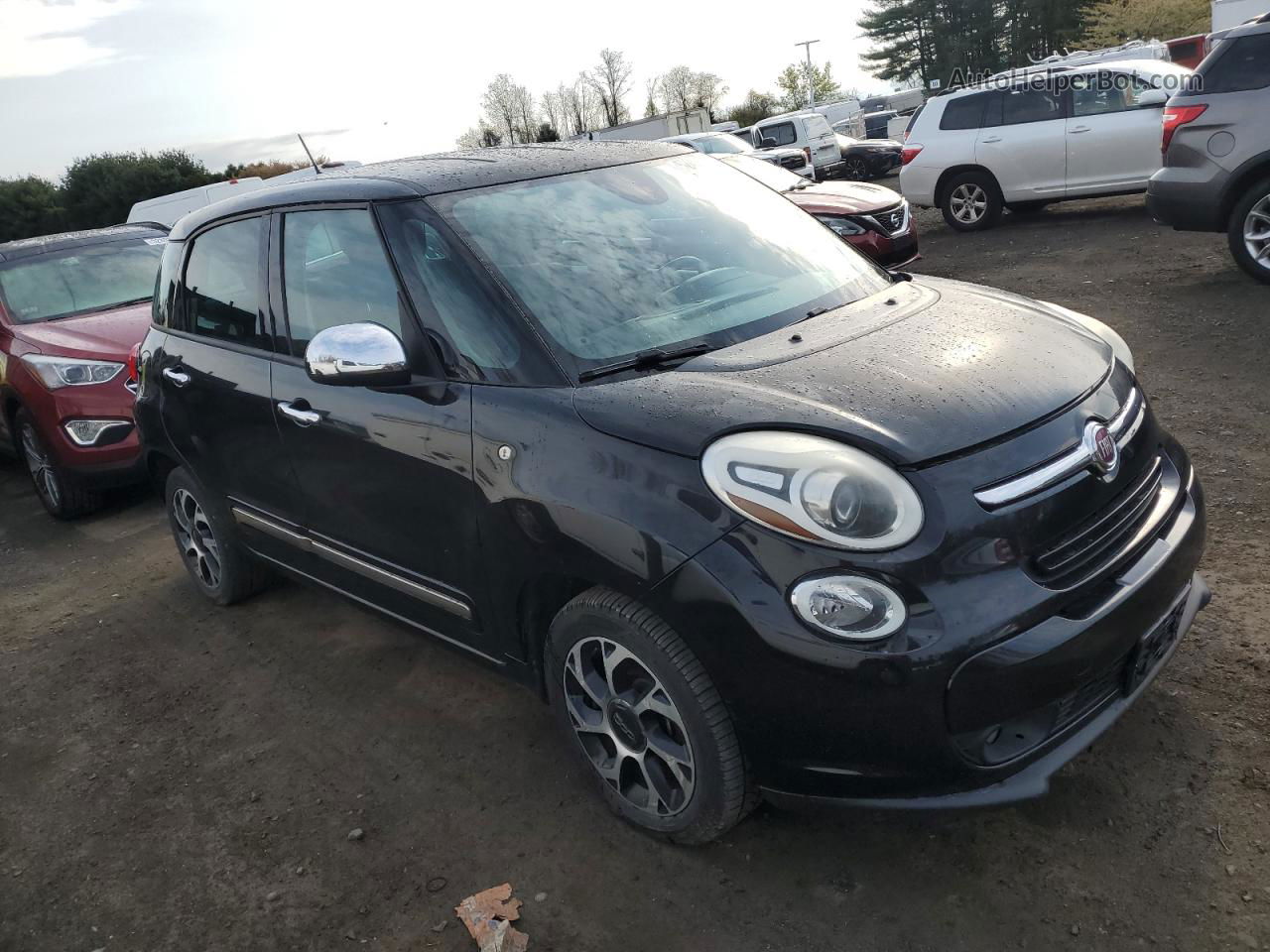 2014 Fiat 500l Lounge Черный vin: ZFBCFACH1EZ016684