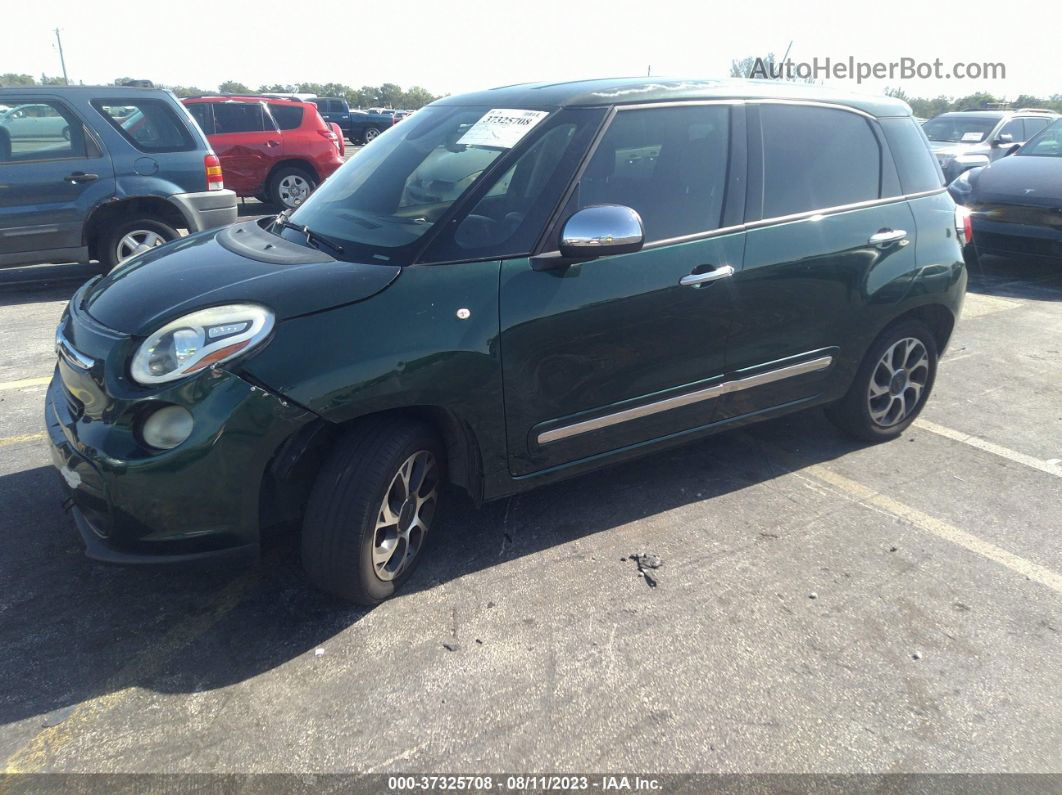 2014 Fiat 500l Lounge Green vin: ZFBCFACH1EZ021917