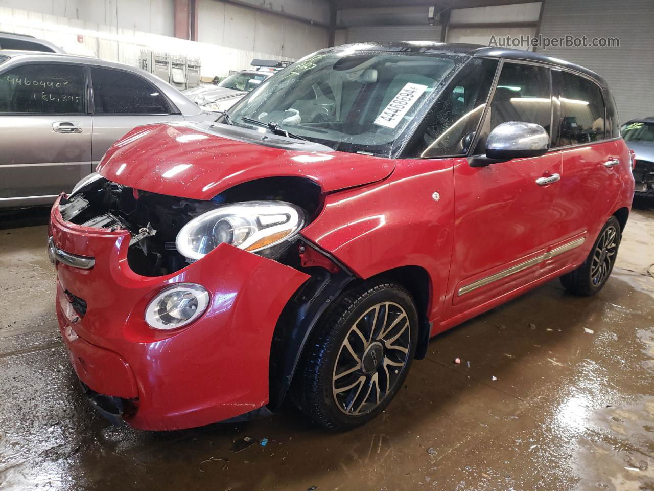 2014 Fiat 500l Lounge Red vin: ZFBCFACH1EZ029080