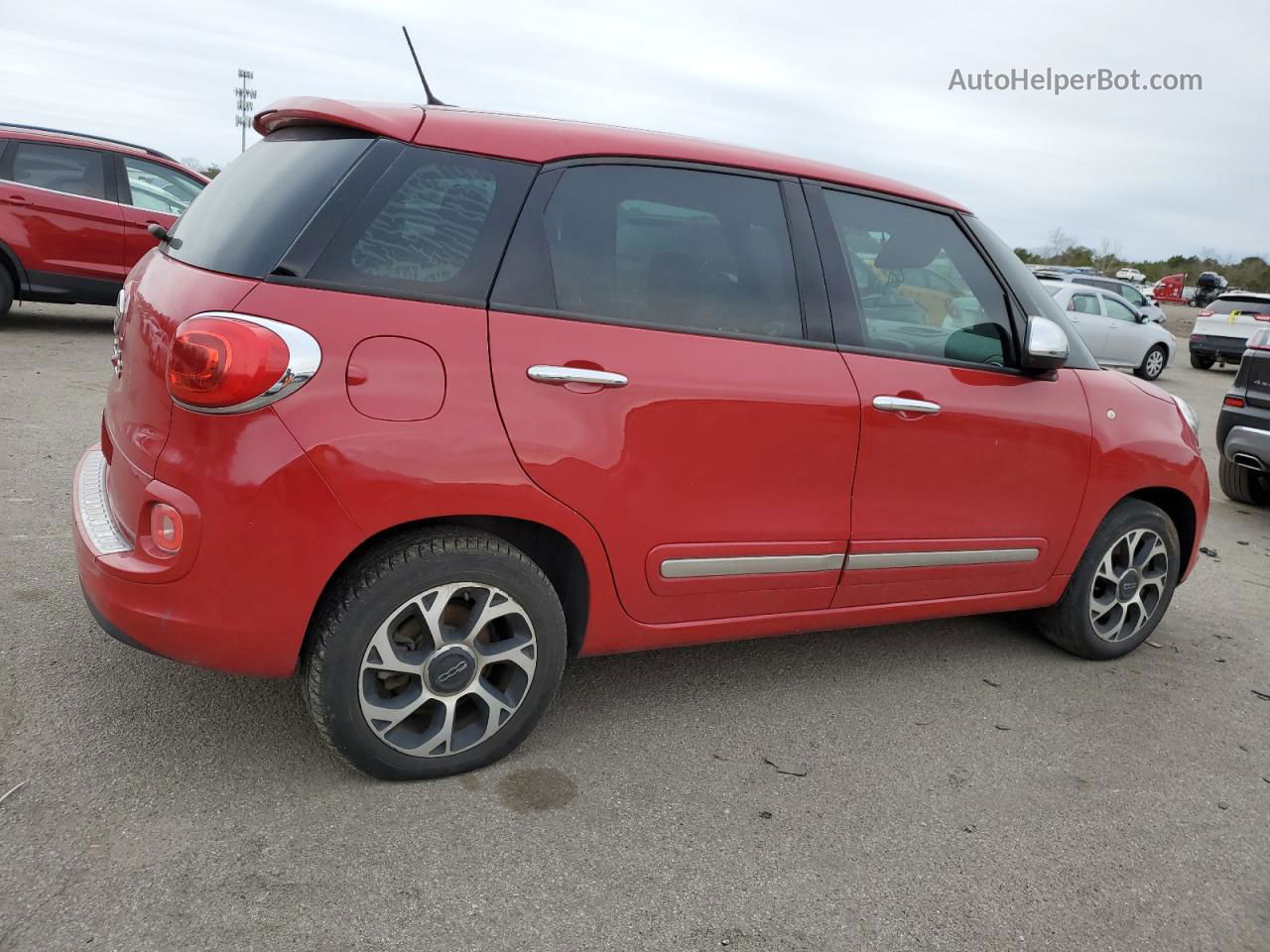 2014 Fiat 500l Lounge Red vin: ZFBCFACH2EZ015530