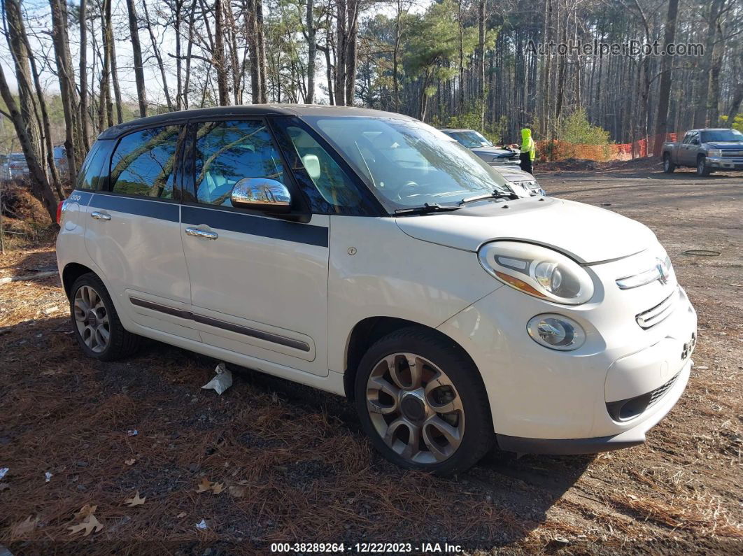 2014 Fiat 500l Lounge Белый vin: ZFBCFACH3EZ003970