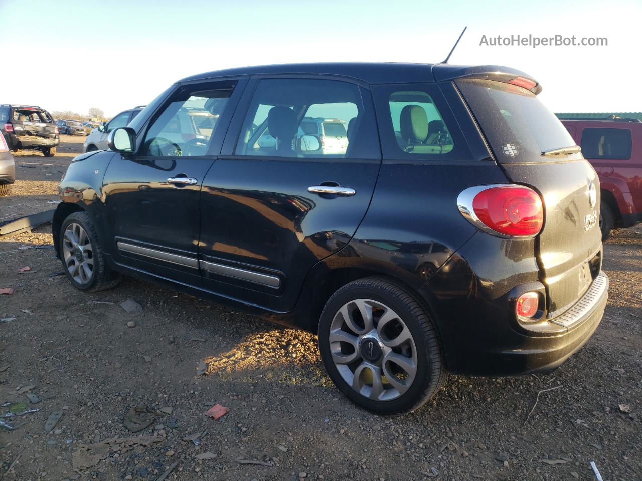 2014 Fiat 500l Lounge Black vin: ZFBCFACH3EZ017710