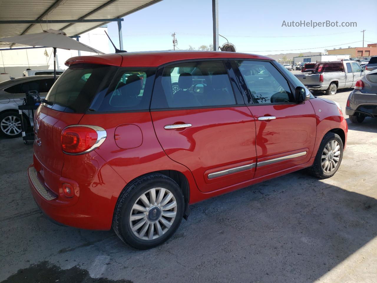 2014 Fiat 500l Lounge Red vin: ZFBCFACH3EZ029856