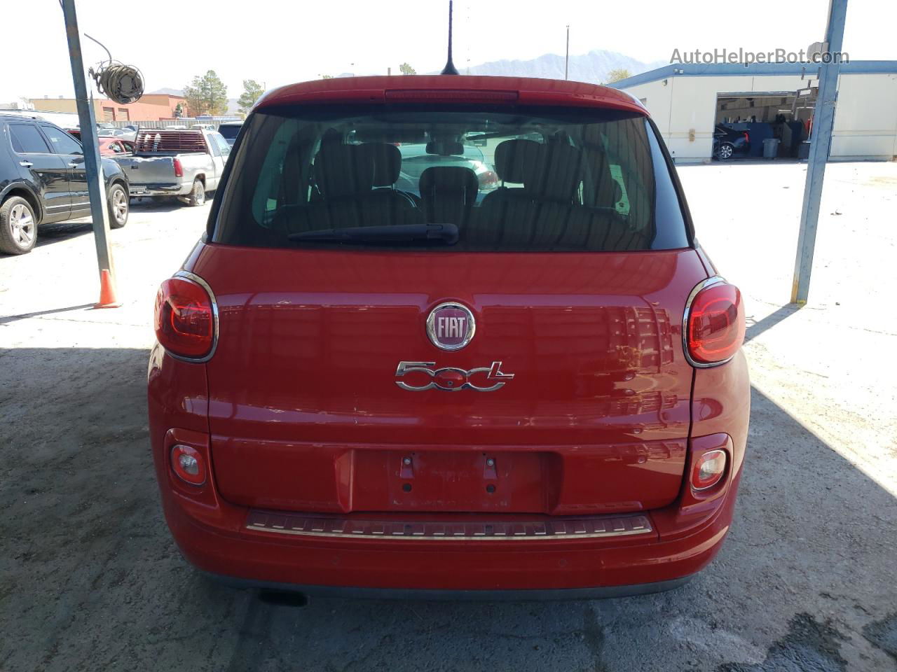 2014 Fiat 500l Lounge Red vin: ZFBCFACH3EZ029856