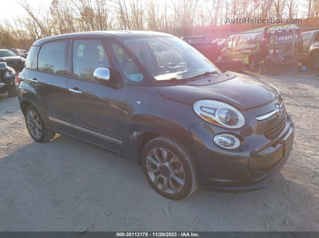 2014 Fiat 500l Lounge Black vin: ZFBCFACH5EZ007115