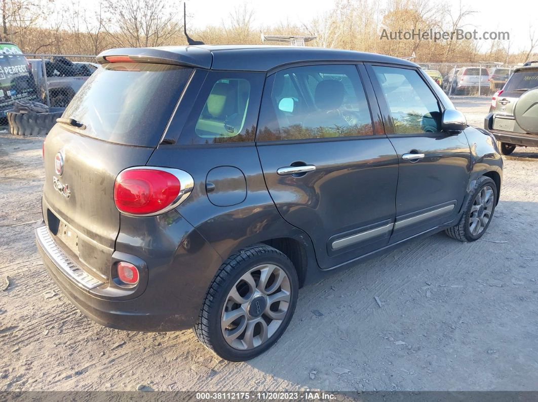 2014 Fiat 500l Lounge Black vin: ZFBCFACH5EZ007115