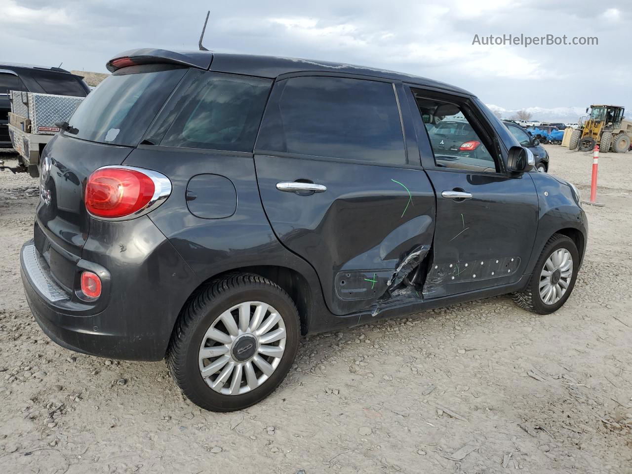 2014 Fiat 500l Lounge Black vin: ZFBCFACH5EZ029535