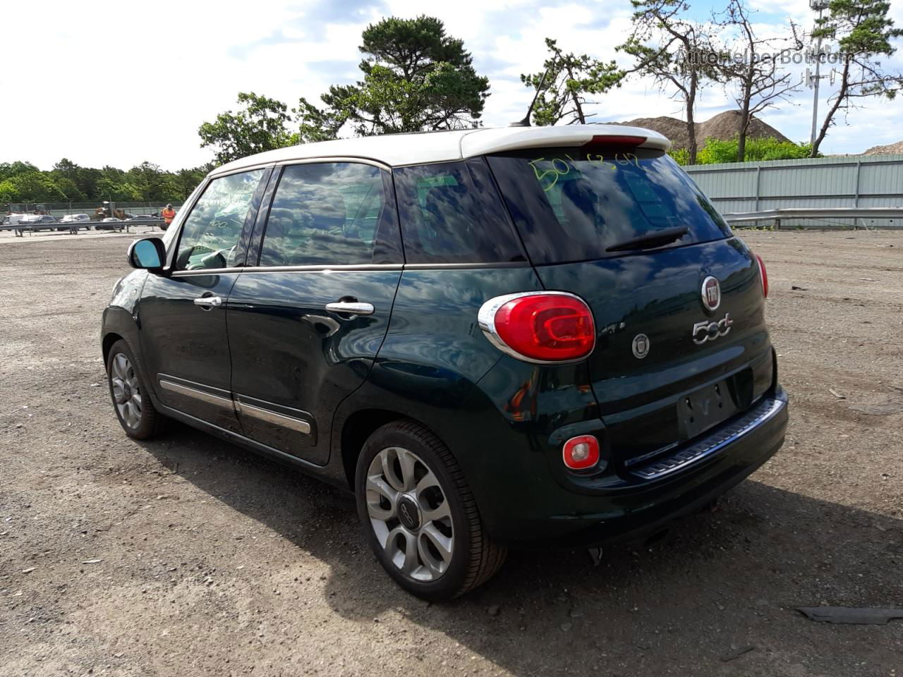 2014 Fiat 500l Lounge Green vin: ZFBCFACH6EZ004739