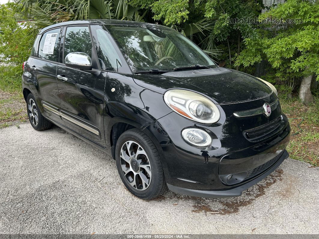 2014 Fiat 500l Lounge Black vin: ZFBCFACH7EZ005771