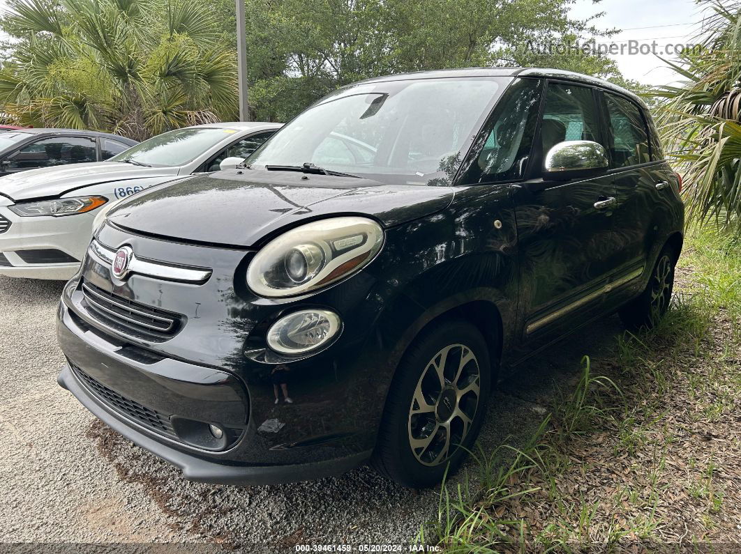 2014 Fiat 500l Lounge Black vin: ZFBCFACH7EZ005771