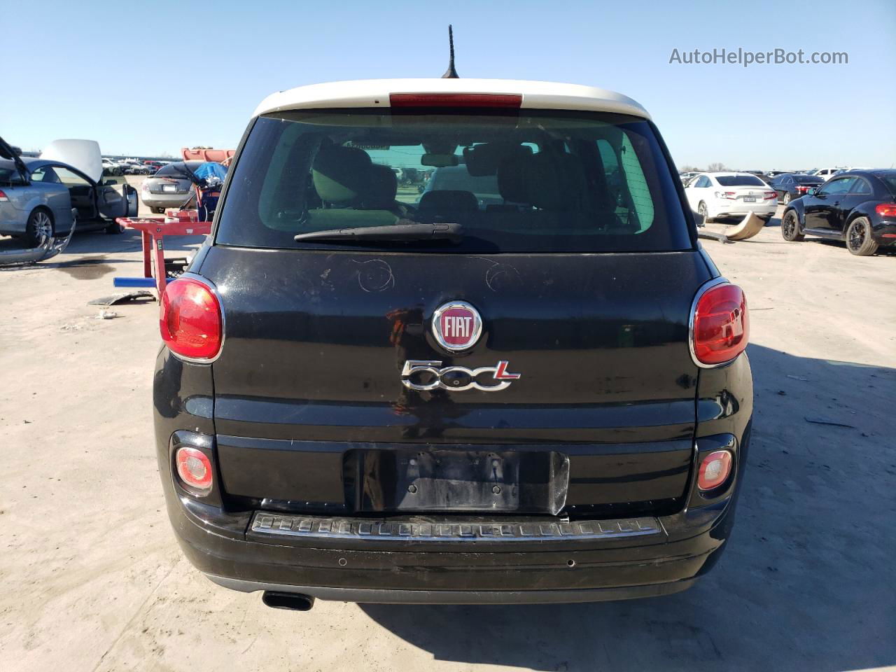 2014 Fiat 500l Lounge Black vin: ZFBCFACH8EZ015130