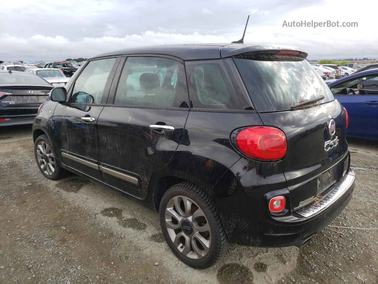 2014 Fiat 500l Lounge Black vin: ZFBCFACH8EZ022112