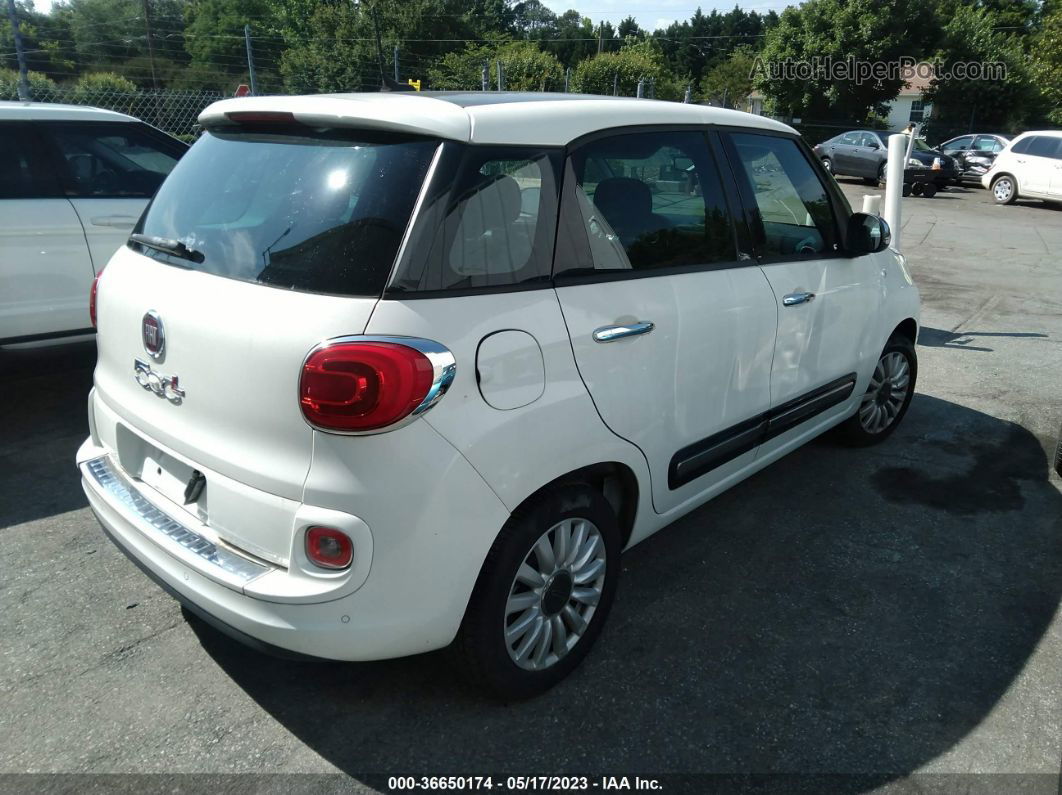 2014 Fiat 500l Lounge Белый vin: ZFBCFACH8EZ029593