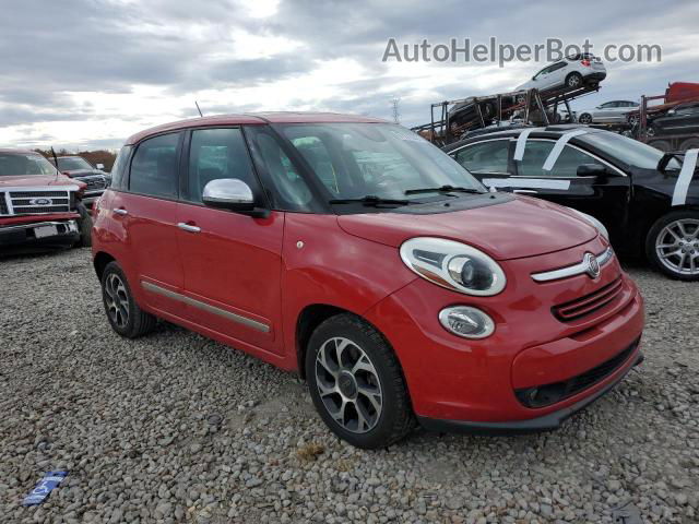 2014 Fiat 500l Lounge Red vin: ZFBCFACH9EZ002788