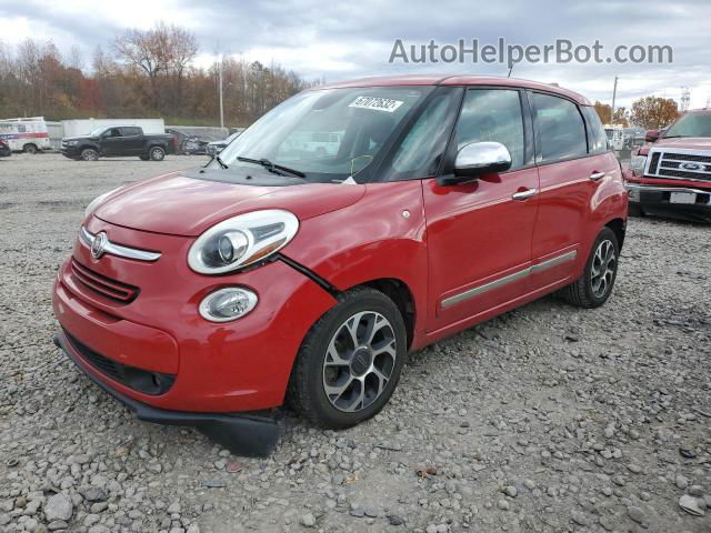 2014 Fiat 500l Lounge Red vin: ZFBCFACH9EZ002788