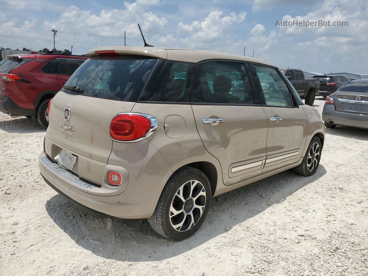 2014 Fiat 500l Lounge Gray vin: ZFBCFACH9EZ005254