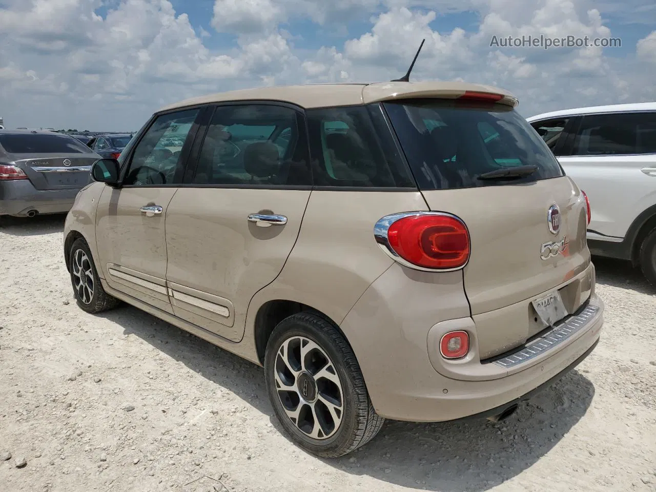 2014 Fiat 500l Lounge Gray vin: ZFBCFACH9EZ005254