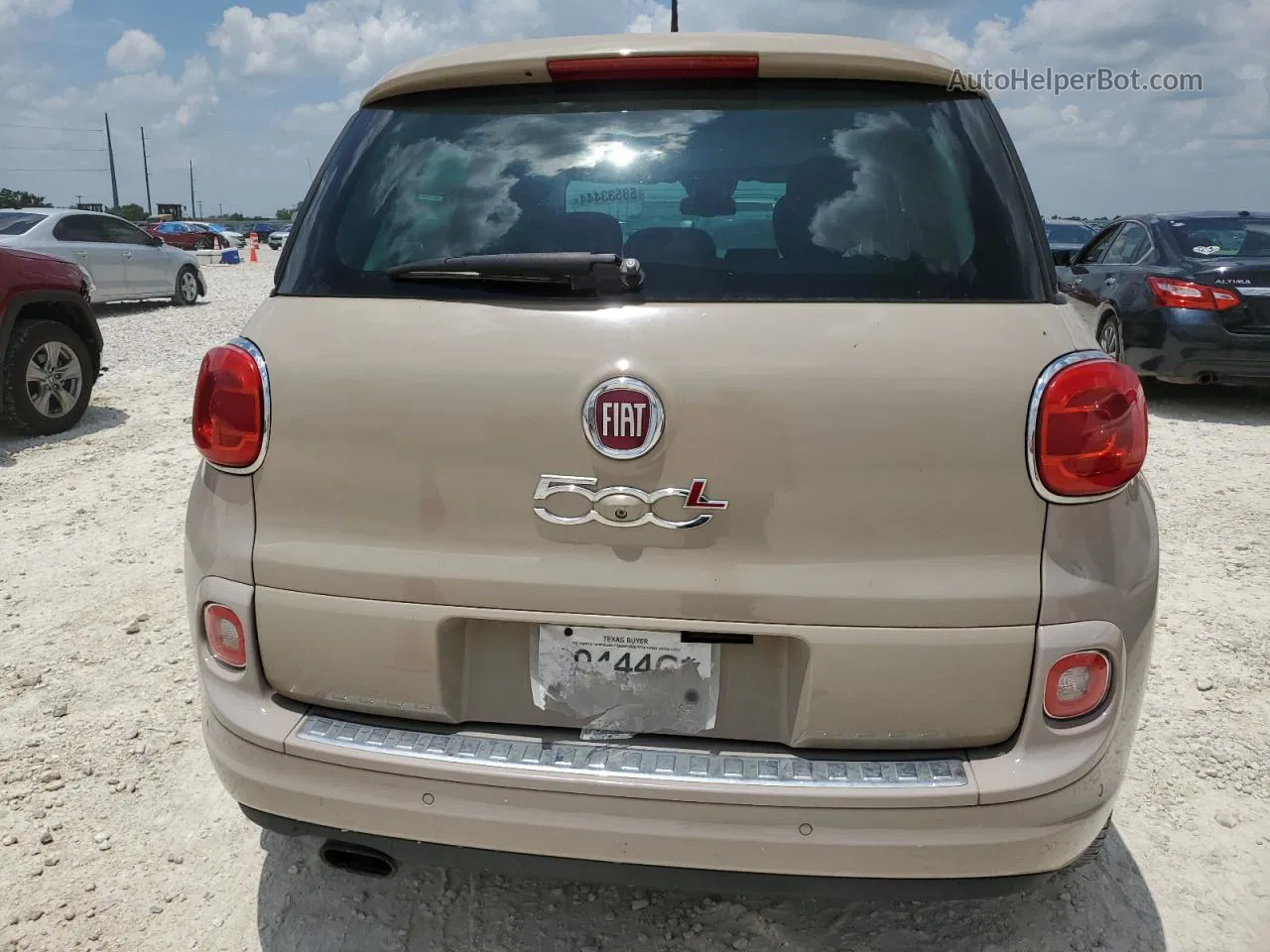 2014 Fiat 500l Lounge Gray vin: ZFBCFACH9EZ005254