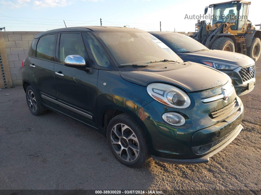 2014 Fiat 500l Lounge Зеленый vin: ZFBCFACH9EZ008378