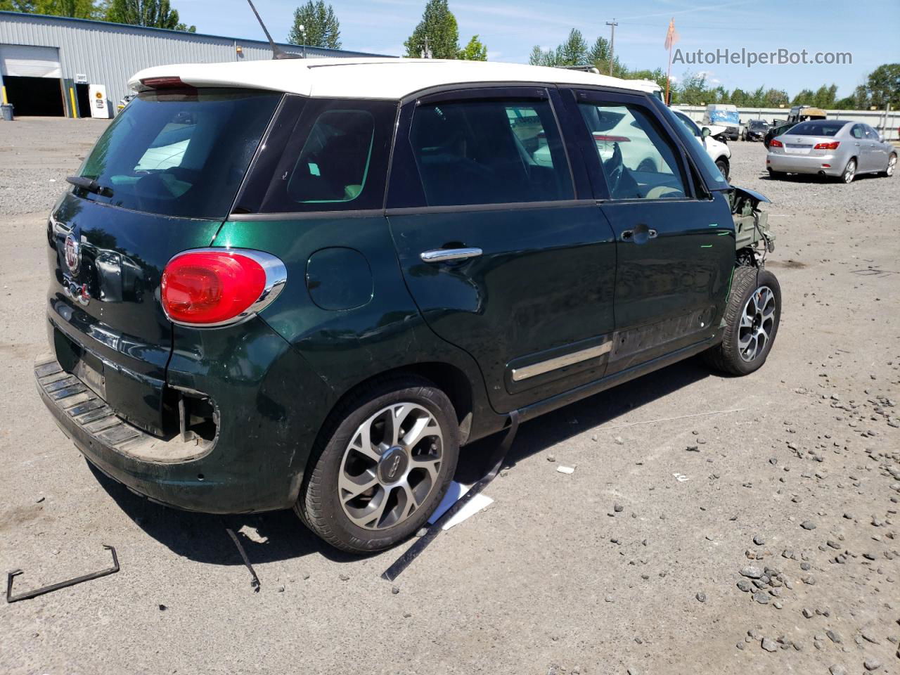 2014 Fiat 500l Lounge Green vin: ZFBCFACH9EZ016643