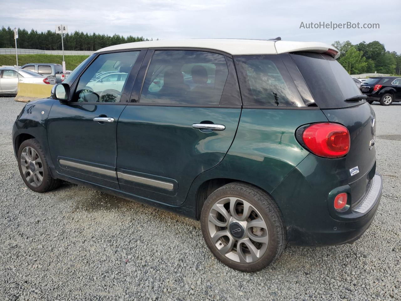 2014 Fiat 500l Lounge Зеленый vin: ZFBCFACH9EZ021972