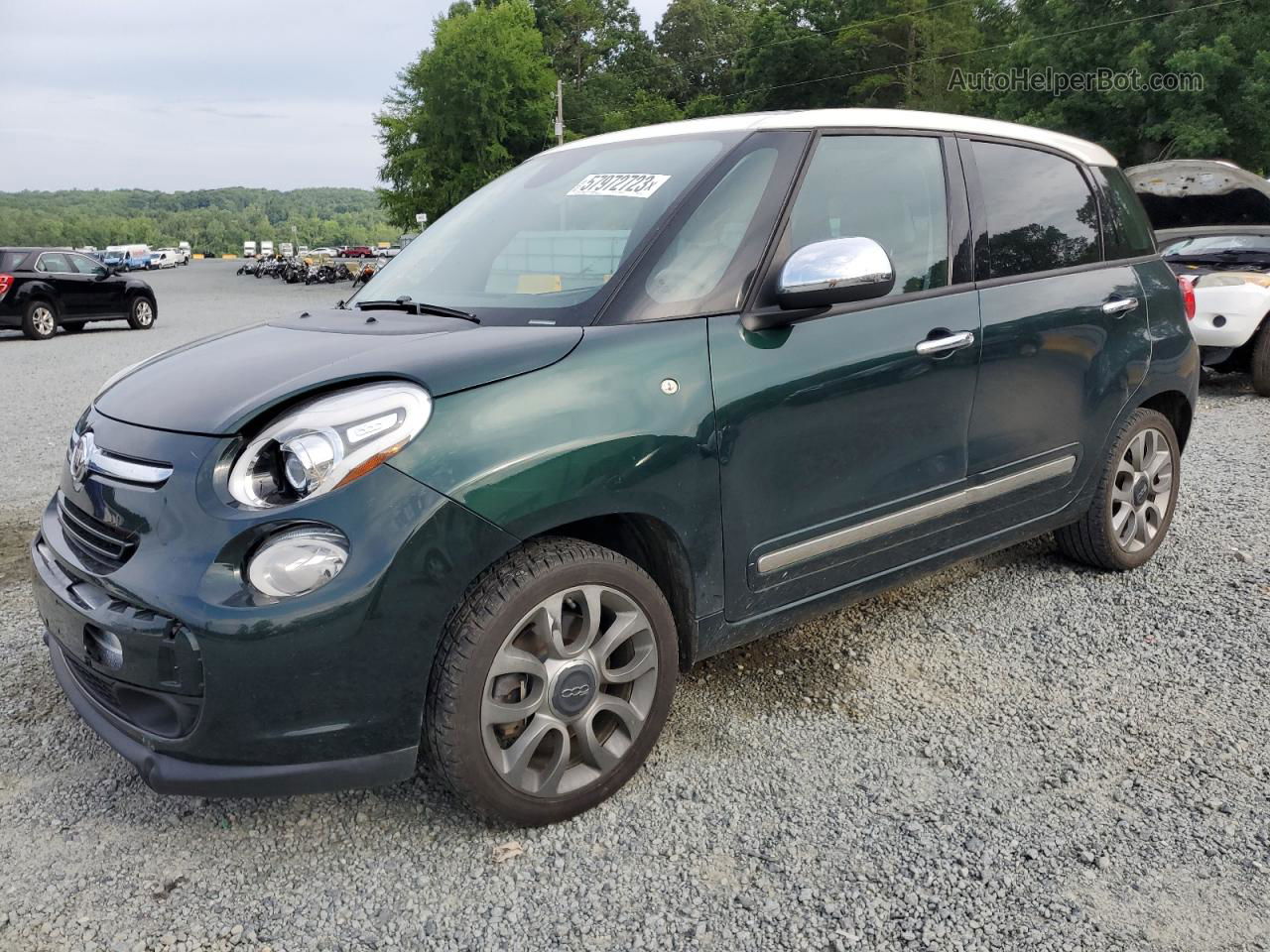 2014 Fiat 500l Lounge Green vin: ZFBCFACH9EZ021972