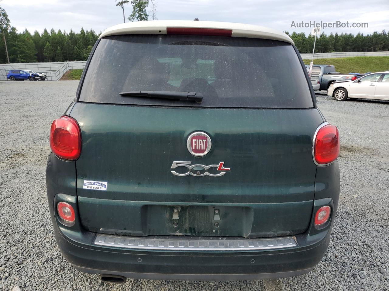 2014 Fiat 500l Lounge Green vin: ZFBCFACH9EZ021972