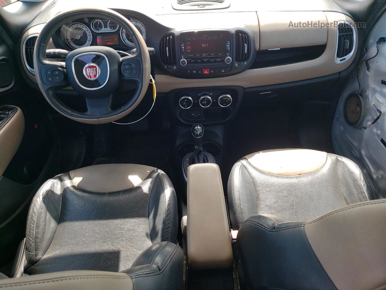 2014 Fiat 500l Lounge Белый vin: ZFBCFACHXEZ006977