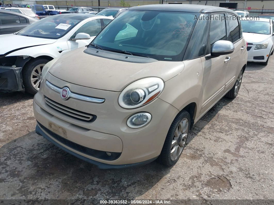 2014 Fiat 500l Lounge Cream vin: ZFBCFACHXEZ026372