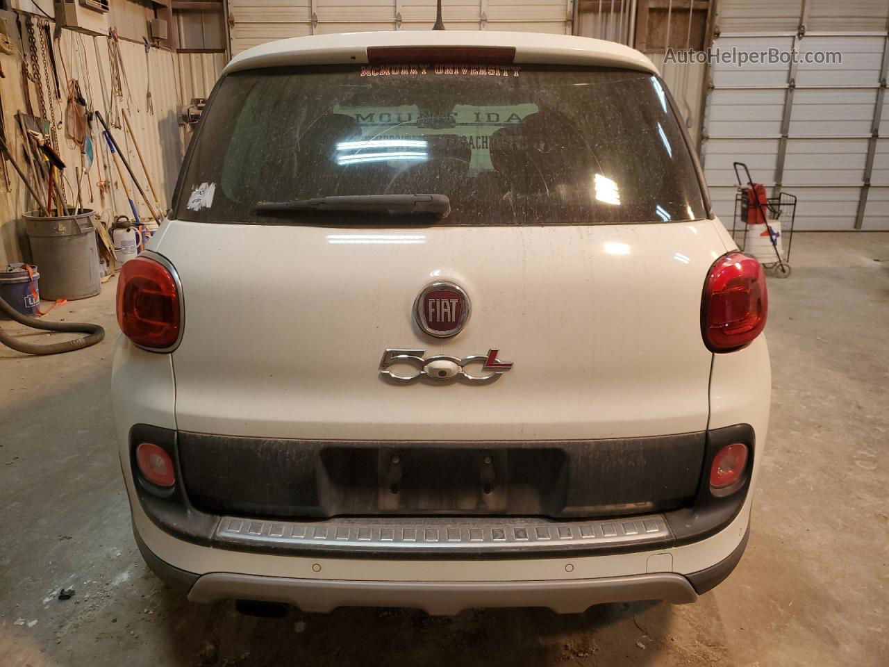 2014 Fiat 500l Trekking White vin: ZFBCFADH0EZ007795