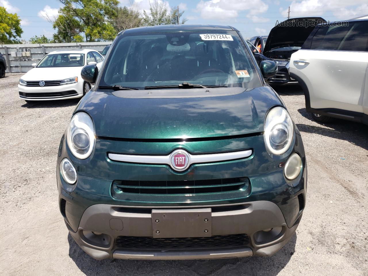 2014 Fiat 500l Trekking Green vin: ZFBCFADH0EZ007926