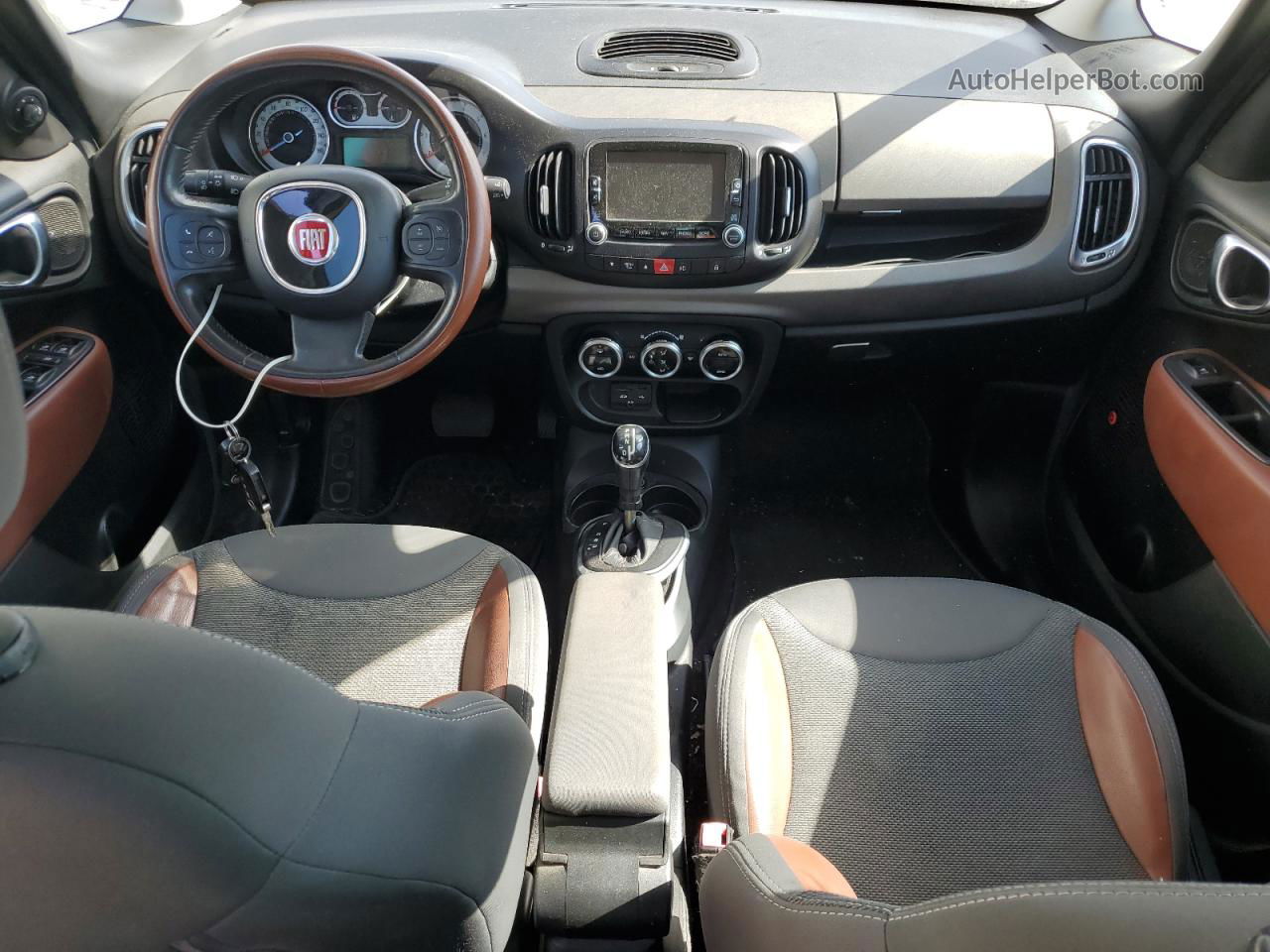 2014 Fiat 500l Trekking Желтый vin: ZFBCFADH0EZ009711